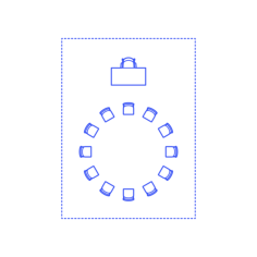 Layouts Classrooms Shapes Circle Chairs Outline Svg Vector, Free Vectors File